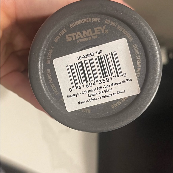 Stanley tumbler. Dark grey/ charcoal color. - Picture 2 of 4